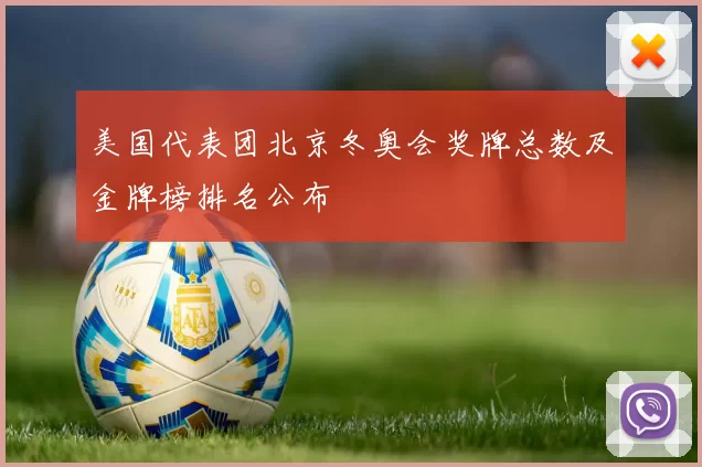 美国代表团北京冬奥会奖牌总数及金牌榜排名公布