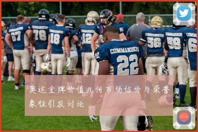 奥运金牌价值几何市场估价与荣誉象征引发讨论